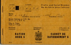 Ration Book Cover