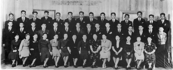 Sea Island Young People's Society on New Year's Day, 1939. City of Richmond Archives Photograph 2013 8 1