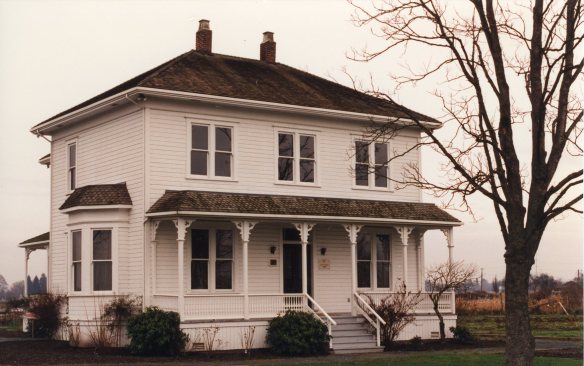 London Farmhouse after restoration by the municipality. City of Richmond Archives Photograph 2009 16 13-4-3-1
