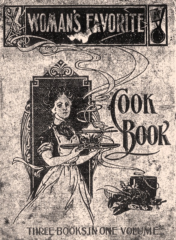 Cover of "Woman's Favorite Cook Book," published in 1902 and used by the London family. City of Richmond Archives reference file