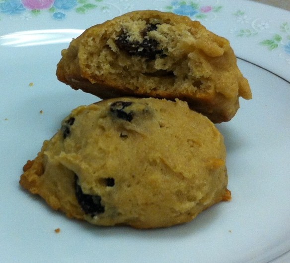 Freshly-baked hermits, using Hettie London's 1902 cookbook. John Campbell photograph