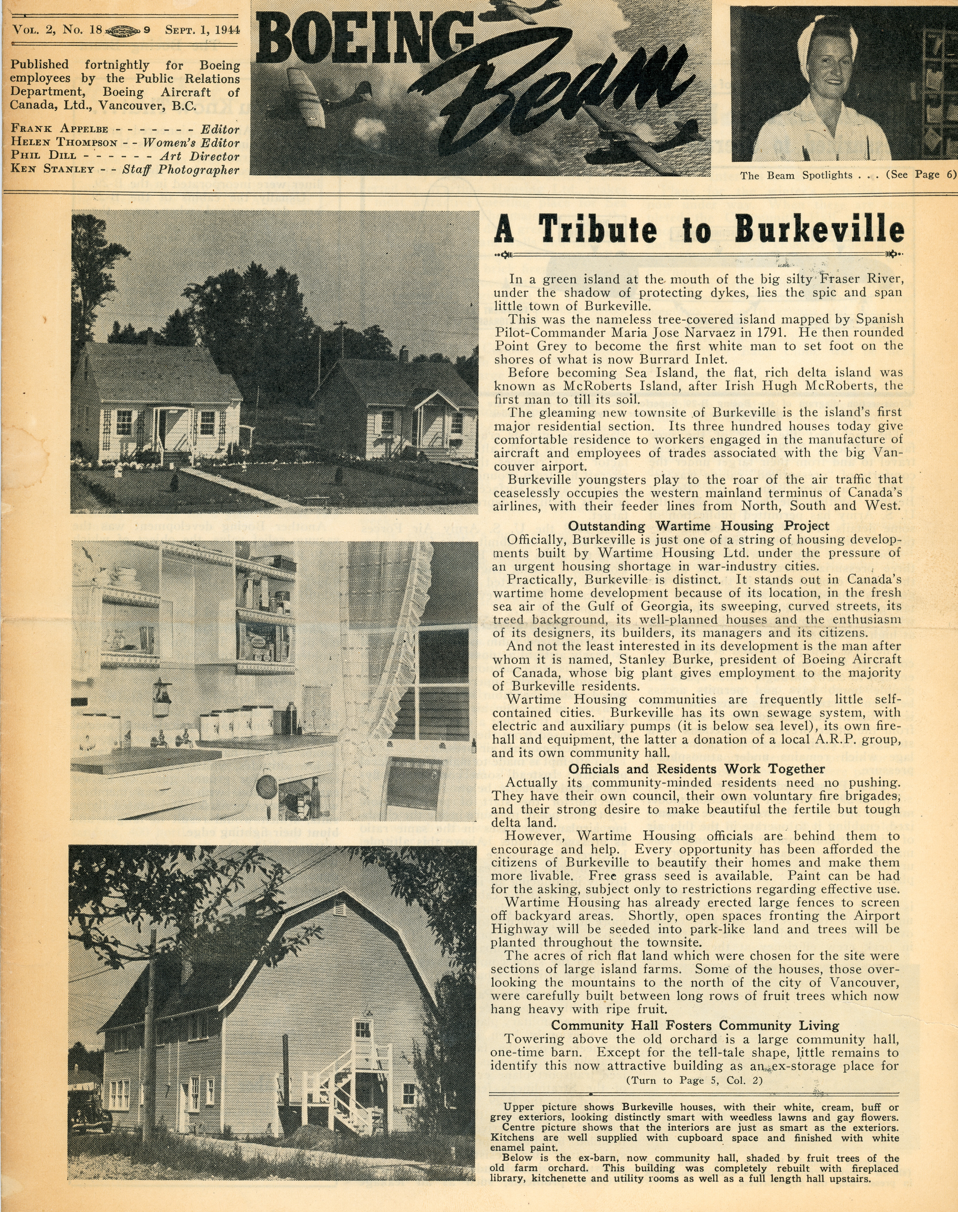 Boeing Beam - Vol. 2 No. 18 Burkeville