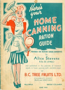 Home Canning Ration Guide