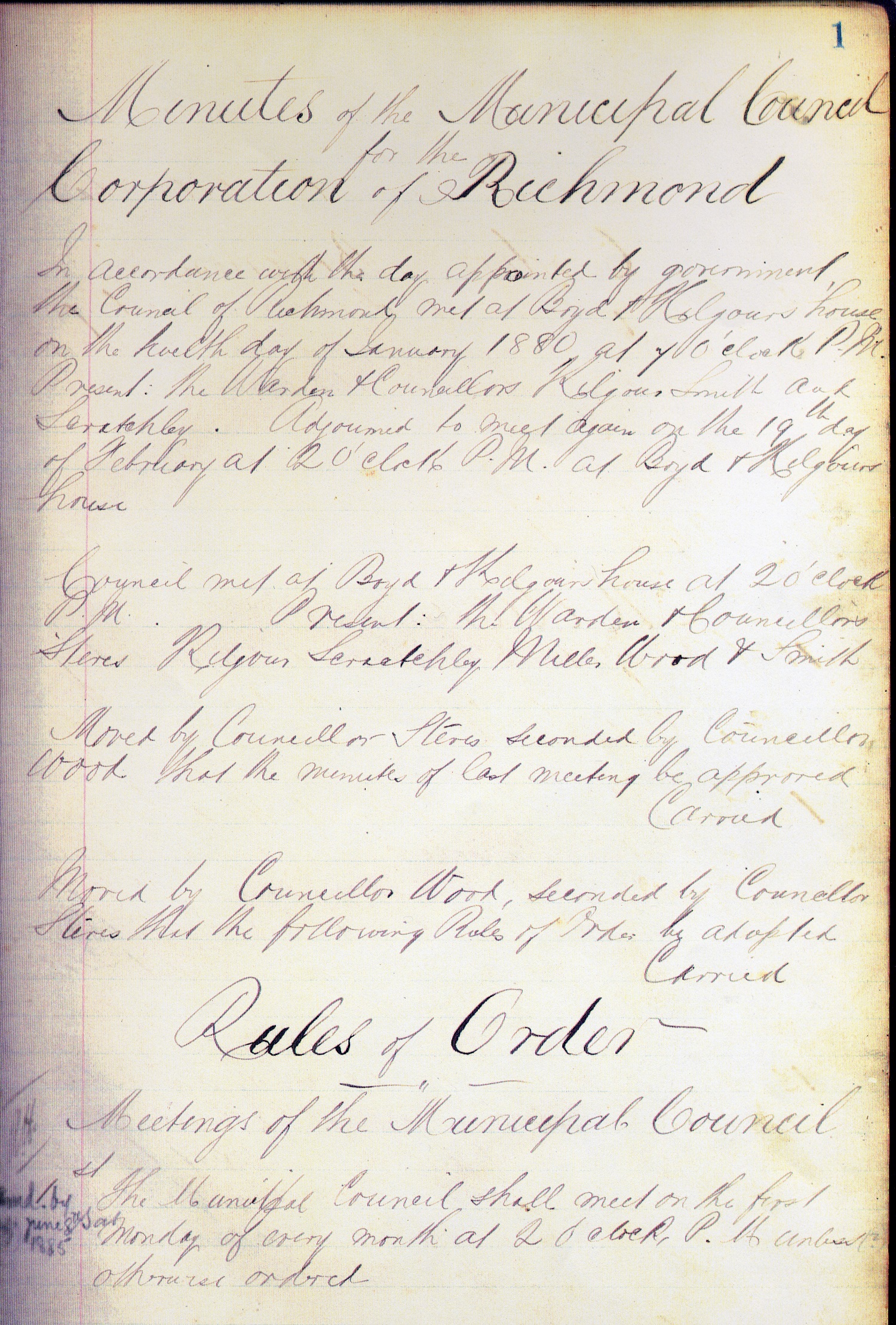 First Minutes right side colour